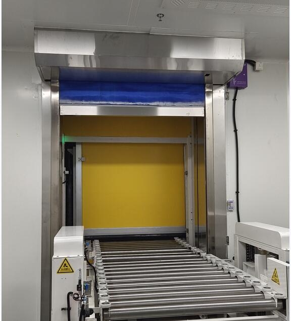 不绣钢防火卷帘门